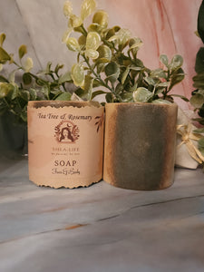 Tea Tree & Rosemary Face Soap (2 Bars)